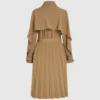 Plisserad trenchcoat Plisserad trenchcoat