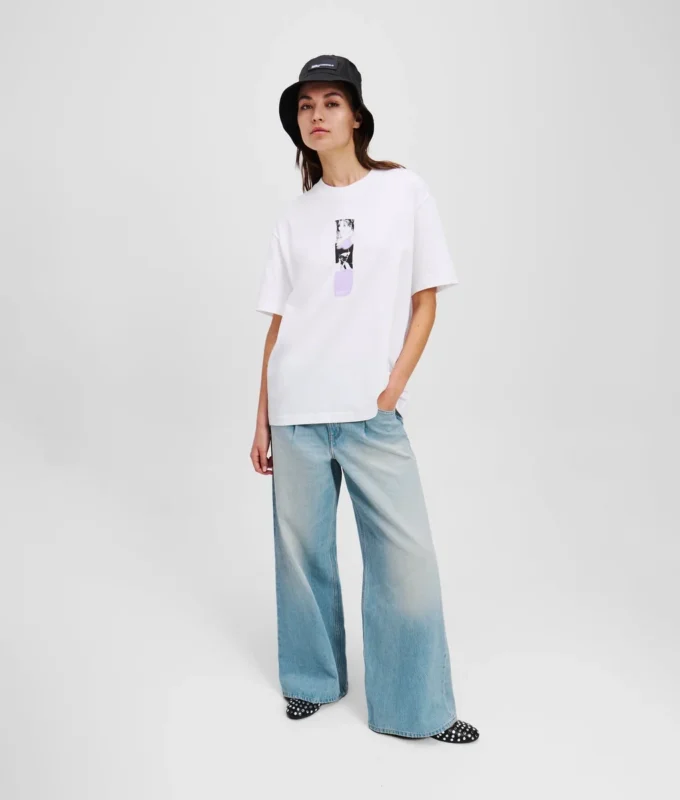 PLISSERADE JEANS MED VID BEN PLISSERADE JEANS MED VID BEN