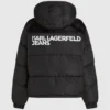 Pufferjacka med logotyp Pufferjacka med logotyp