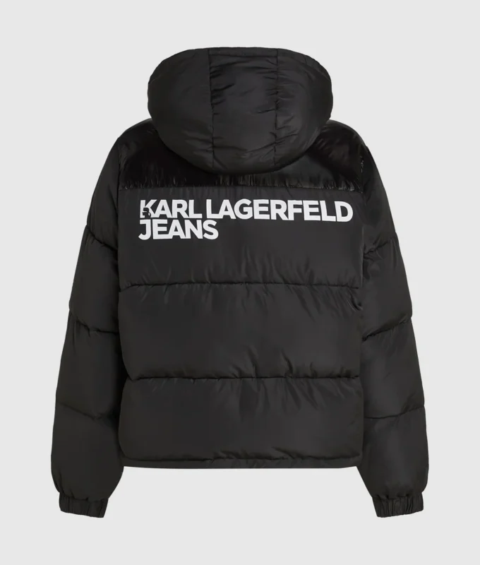Pufferjacka med logotyp Pufferjacka med logotyp