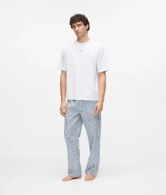 Randigt pyjamas-set