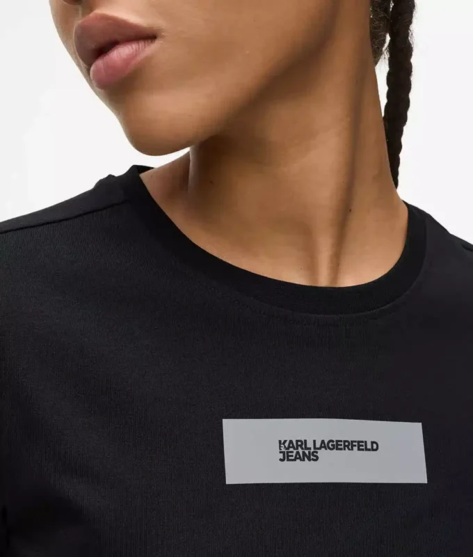 Reflekterande logotyp-T-shirt