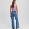 RELAXED JEANS MED DUBBEL MIDJA