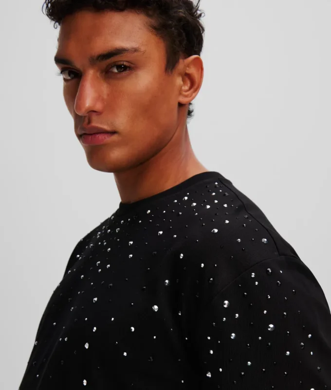 RHINESTONE DEGRADÉ T-SHIRT RHINESTONE DEGRADÉ T-SHIRT