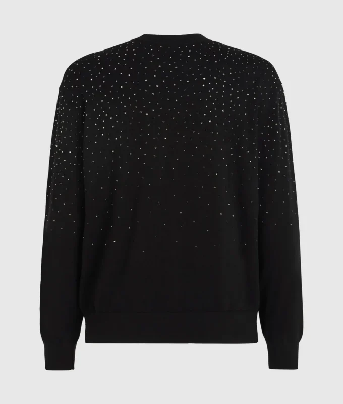 Rhinestone Degradé-tröja Rhinestone Degradé-tröja