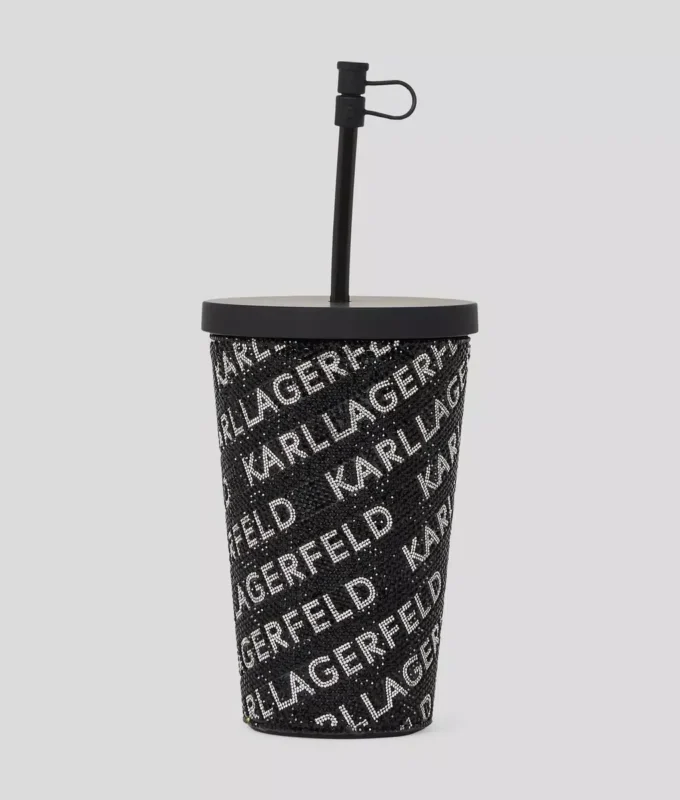 RHINESTONE LOGO TO-GO CUP RHINESTONE LOGO TO-GO CUP