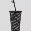 RHINESTONE LOGO TO-GO CUP RHINESTONE LOGO TO-GO CUP