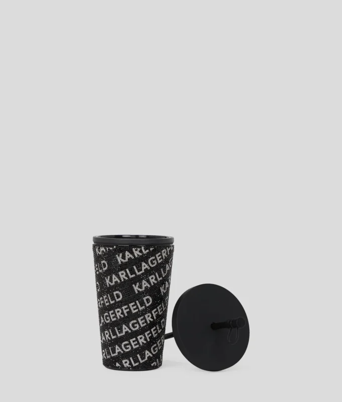 RHINESTONE LOGO TO-GO CUP RHINESTONE LOGO TO-GO CUP