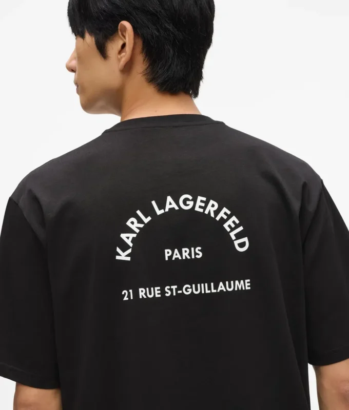 Rue St-Guillaume avslappnad T-shirt Rue St-Guillaume avslappnad T-shirt