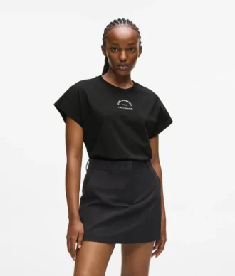Rue St-Guillaume glitter-T-shirt