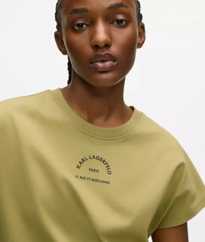 Rue St-Guillaume glitter-T-shirt Rue St-Guillaume glitter-T-shirt