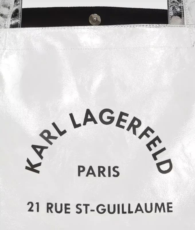Rue St-Guillaume metallisk shopper