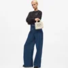 Rue St-Guillaume mini-toteväska i shearling