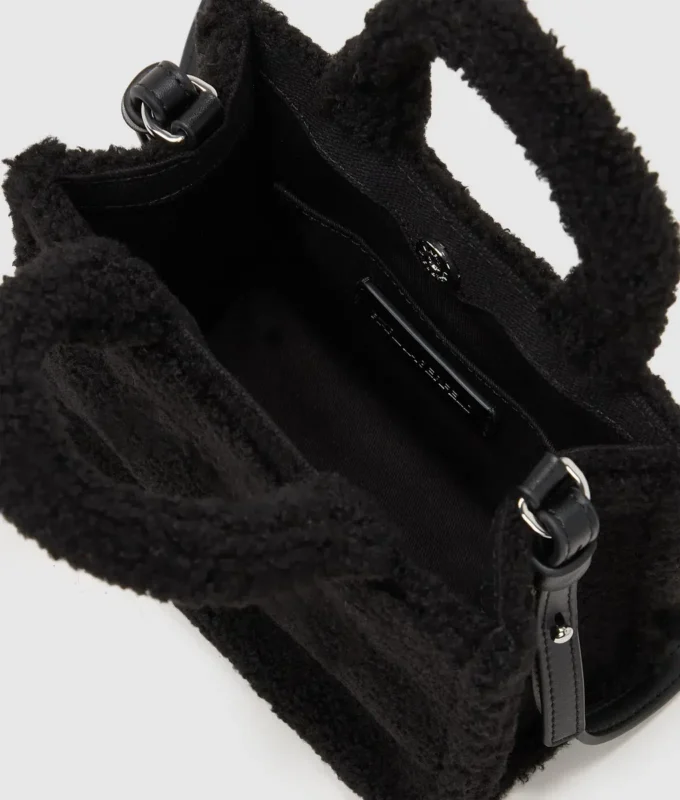 Rue St-Guillaume mini-toteväska i shearling Rue St-Guillaume mini-toteväska i shearling