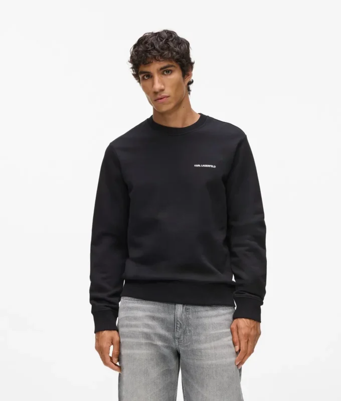 Rue St-Guillaume sweatshirt med normal passform