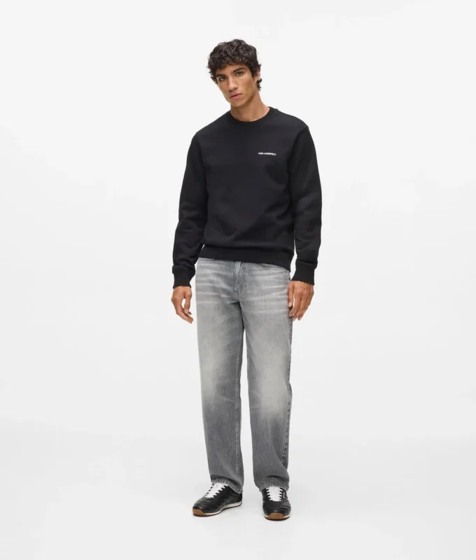 Rue St-Guillaume sweatshirt med normal passform