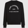 Rue St-Guillaume sweatshirt med normal passform