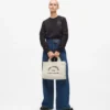 Rue St-Guillaume totebag i shearling Rue St-Guillaume totebag i shearling