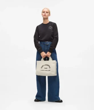 Rue St-Guillaume totebag i shearling