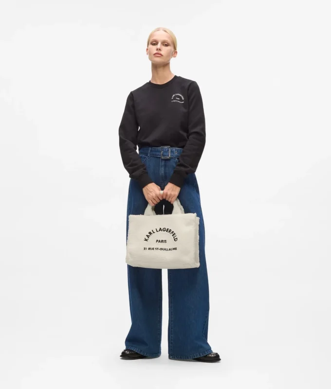Rue St-Guillaume totebag i shearling Rue St-Guillaume totebag i shearling