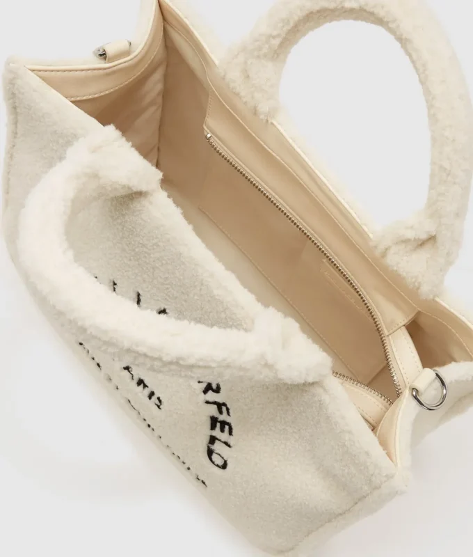 Rue St-Guillaume totebag i shearling Rue St-Guillaume totebag i shearling