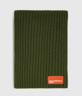 Scarf med logopatch