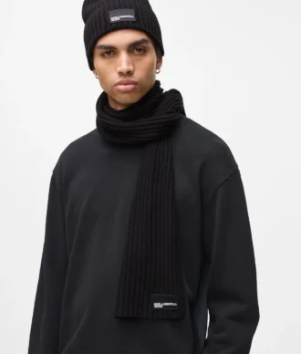 Scarf med logopatch