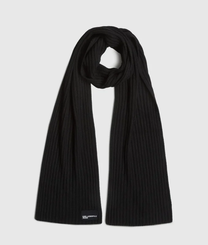 Scarf med logopatch Scarf med logopatch