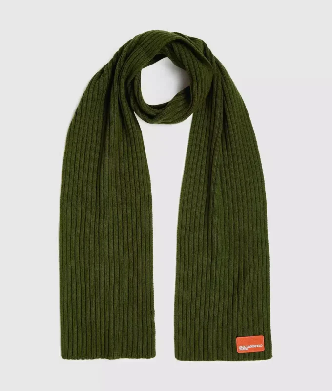 Scarf med logopatch Scarf med logopatch