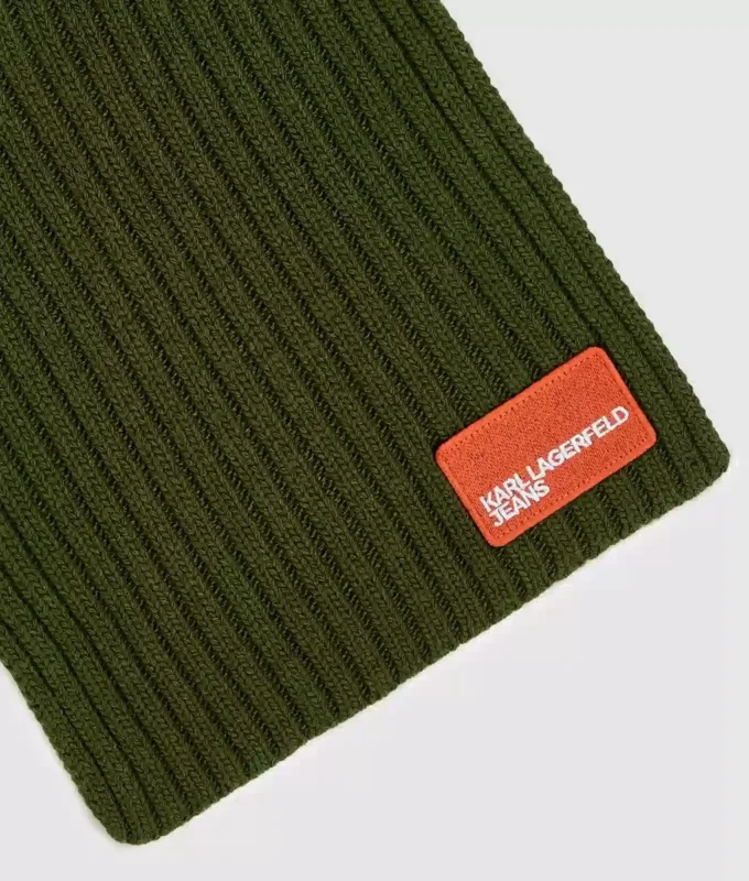 Scarf med logopatch Scarf med logopatch