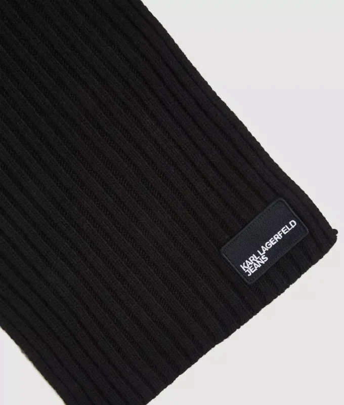 Scarf med logopatch Scarf med logopatch