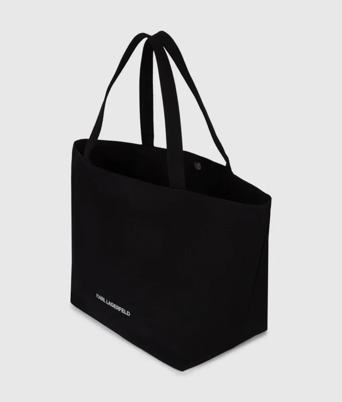 Shopper med logotyp i strass Shopper med logotyp i strass