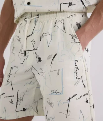 SHORTS MED ALL-OVER-TRYCK