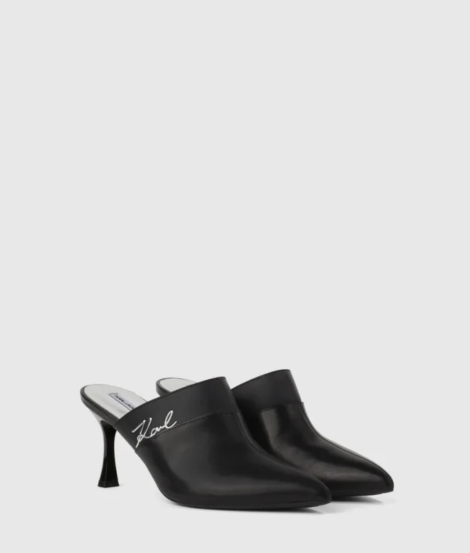 Sienna klackade mules Sienna klackade mules