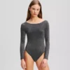Signatur bodysuit med långa ärmar Signatur bodysuit med långa ärmar