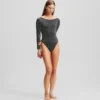 Signatur bodysuit med långa ärmar Signatur bodysuit med långa ärmar