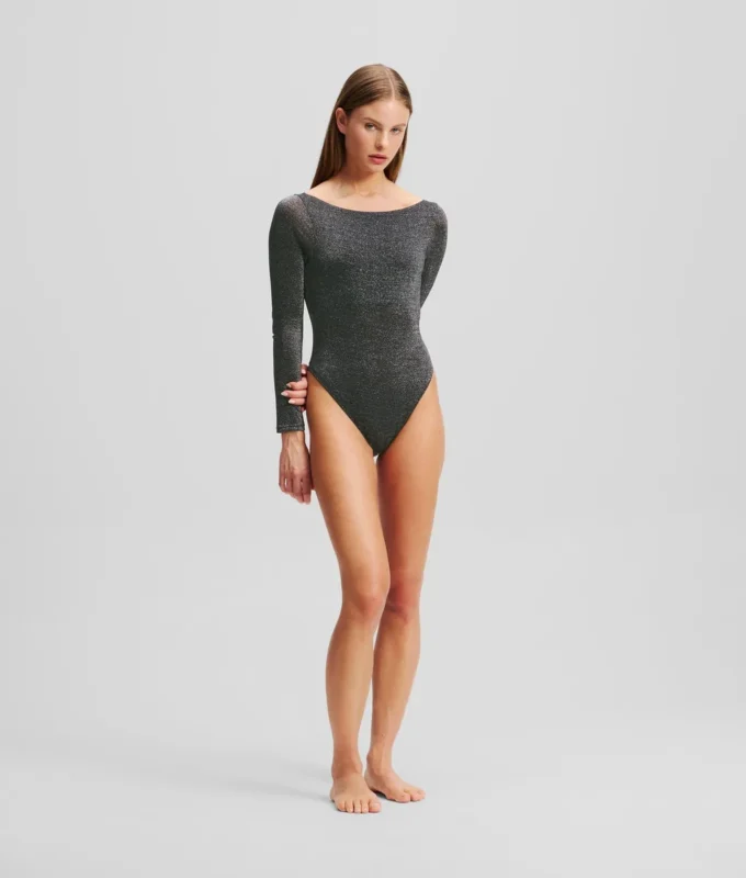 Signatur bodysuit med långa ärmar Signatur bodysuit med långa ärmar