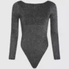 Signatur bodysuit med långa ärmar Signatur bodysuit med långa ärmar
