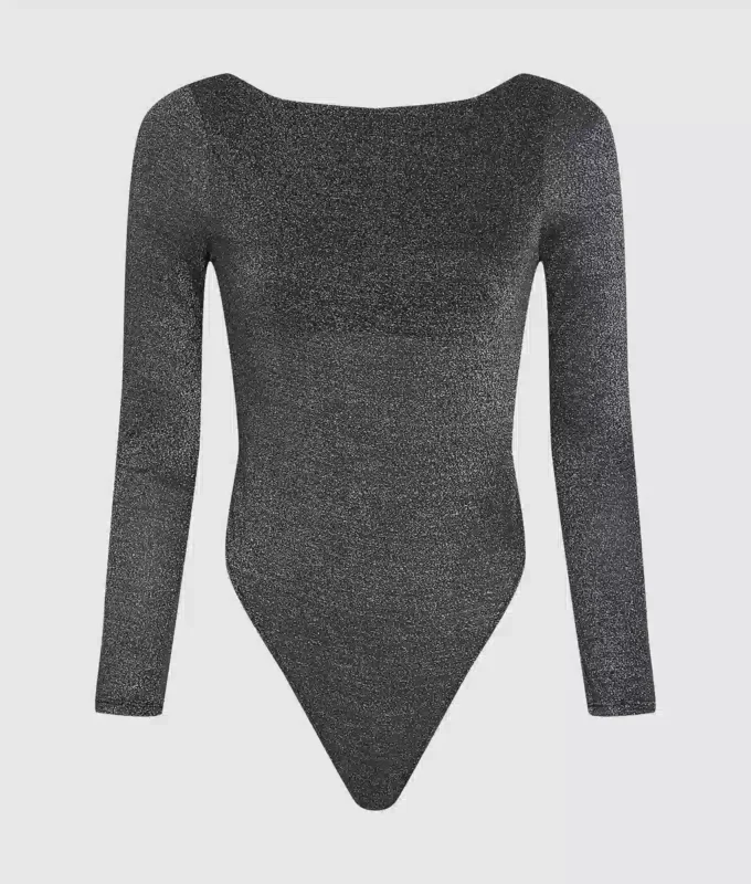 Signatur bodysuit med långa ärmar Signatur bodysuit med långa ärmar