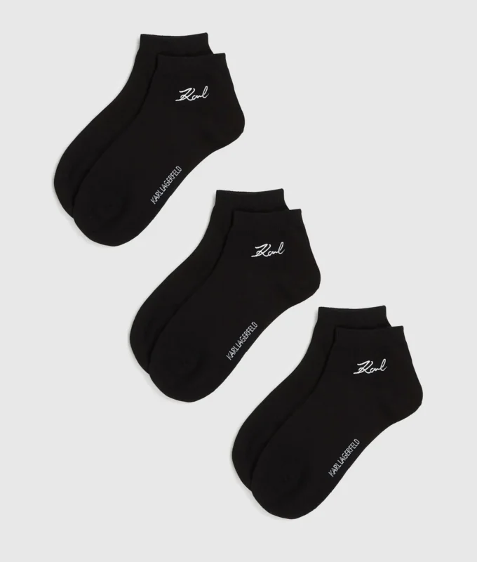 Signatur korta strumpor – 3-pack Signatur korta strumpor – 3-pack