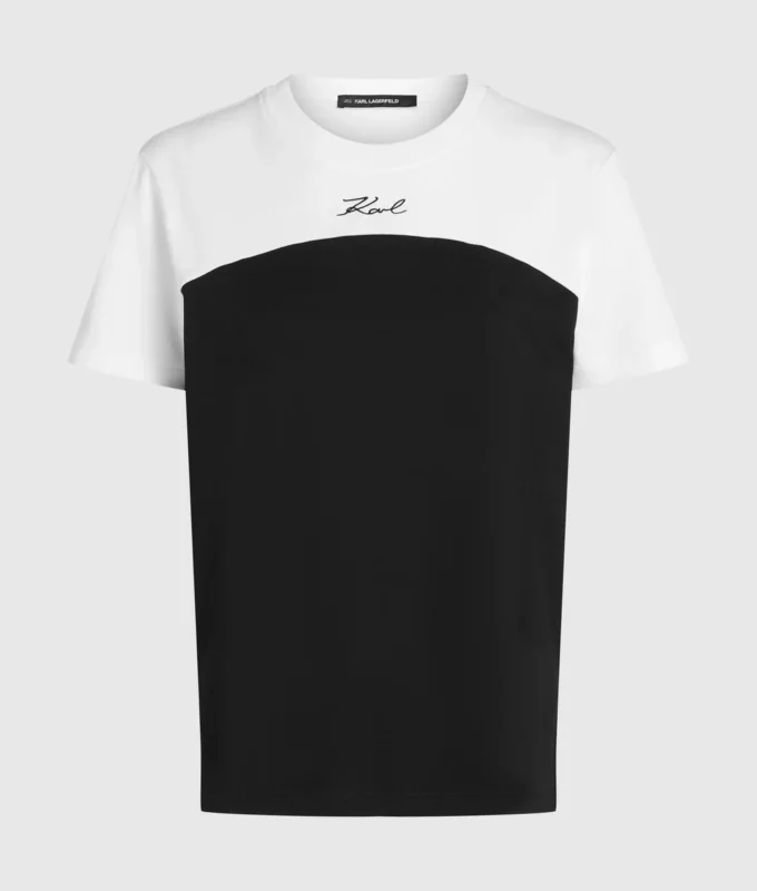 Signatur-T-shirt i monokrom Signatur-T-shirt i monokrom