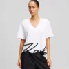 SIGNATUR-T-SHIRT MED V-HALS SIGNATUR-T-SHIRT MED V-HALS