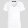 SIGNATUR V-HALS RUCHED T-SHIRT SIGNATUR V-HALS RUCHED T-SHIRT
