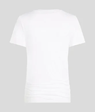 SIGNATUR V-HALS RUCHED T-SHIRT