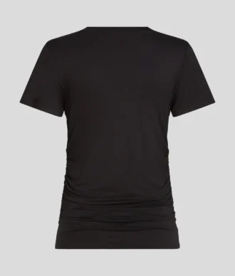SIGNATUR V-HALS RUCHED T-SHIRT