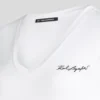 SIGNATUR V-HALS RUCHED T-SHIRT SIGNATUR V-HALS RUCHED T-SHIRT