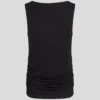 SIGNATURBOAT NECK RUCHED TOP SIGNATURBOAT NECK RUCHED TOP