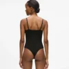 Signaturbodysuit med hög benöppning