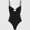 Signaturbodysuit med hög benöppning