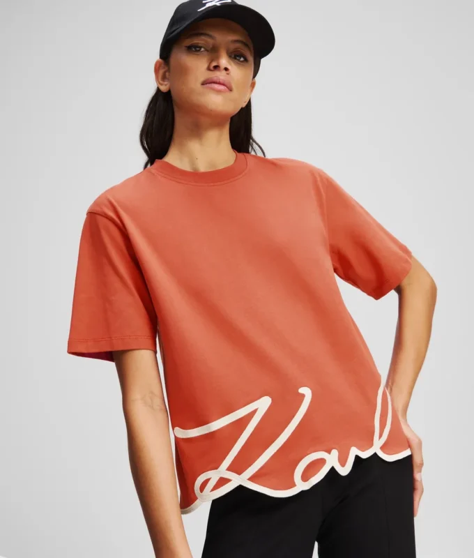 SIGNATURE HEM T-SHIRT SIGNATURE HEM T-SHIRT